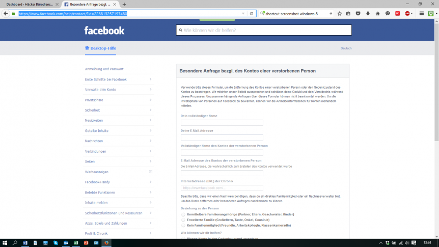 Was passiert mit dem Facebook-Account eines Verstorbenen?