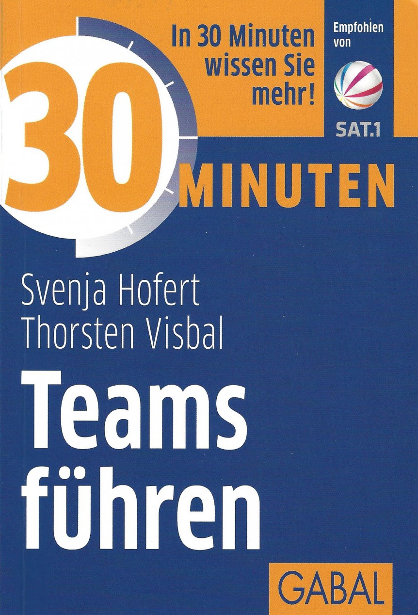 Buchbesprechung Hofert/Visbal "30 MinutenTeamsführen"